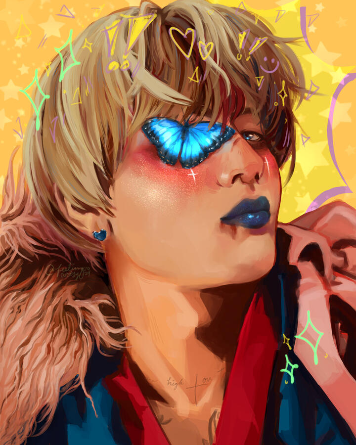 "Butterfly-eyed Insanity." (2024)