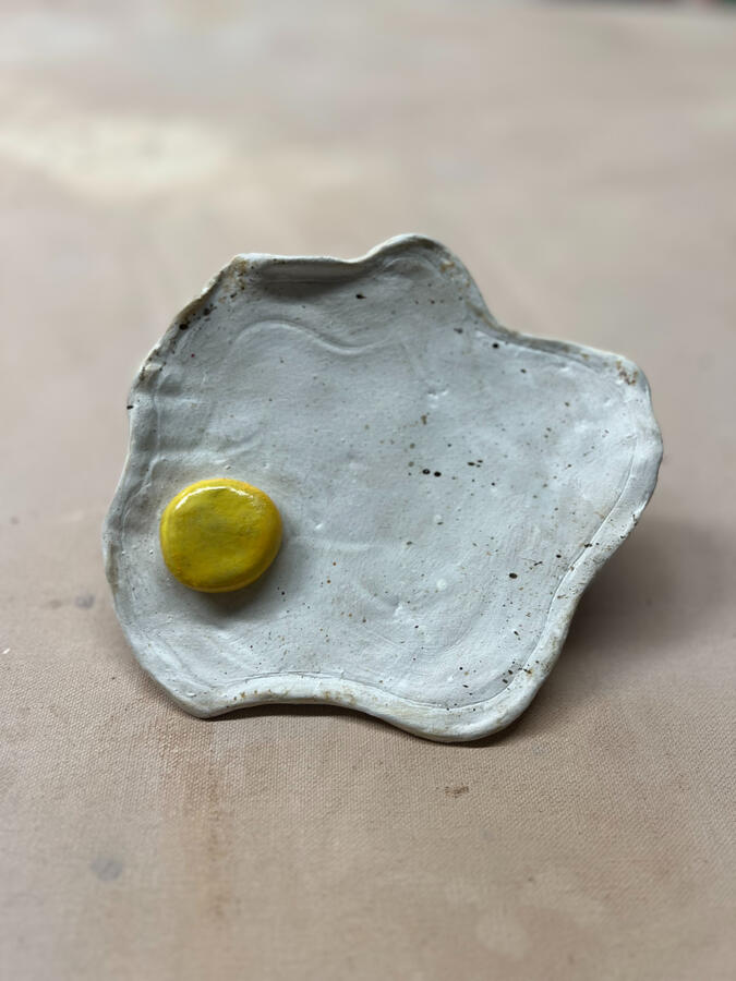 "Egg plate." Ceramics (2024)