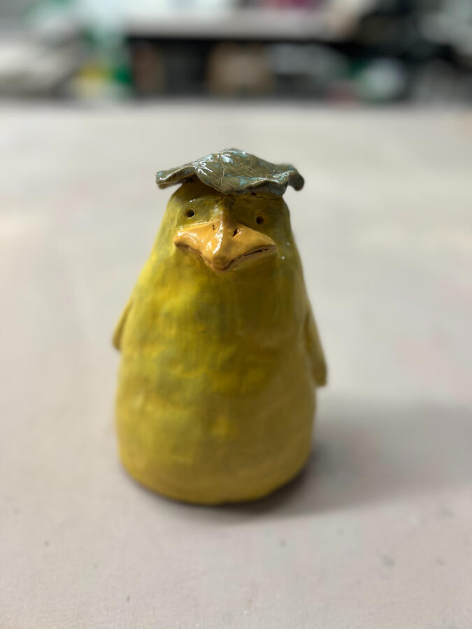 "Duck Spirit." Ceramics (2024)