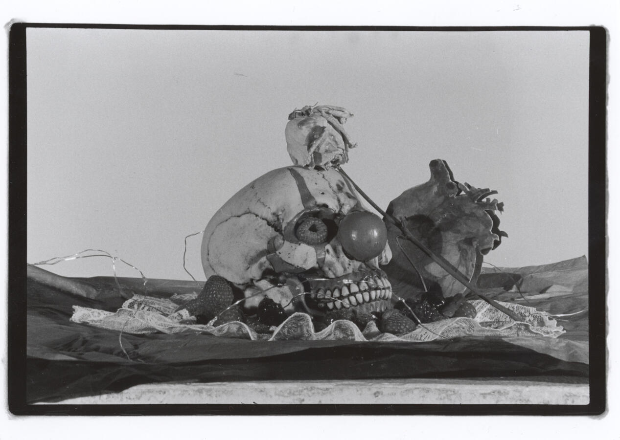 "heart on a platter 2." silver gelatin print (2024)