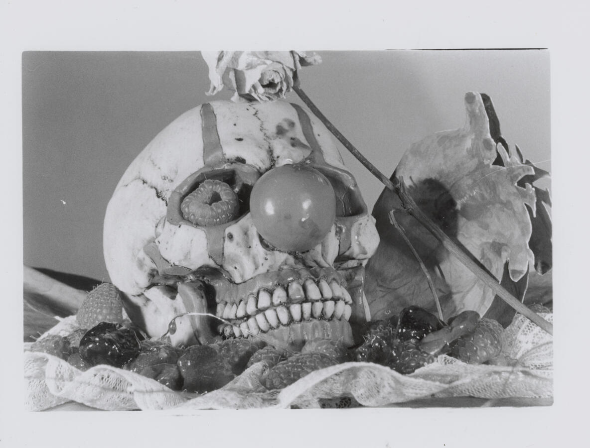 "heart on a platter." silver gelatin print (2024)