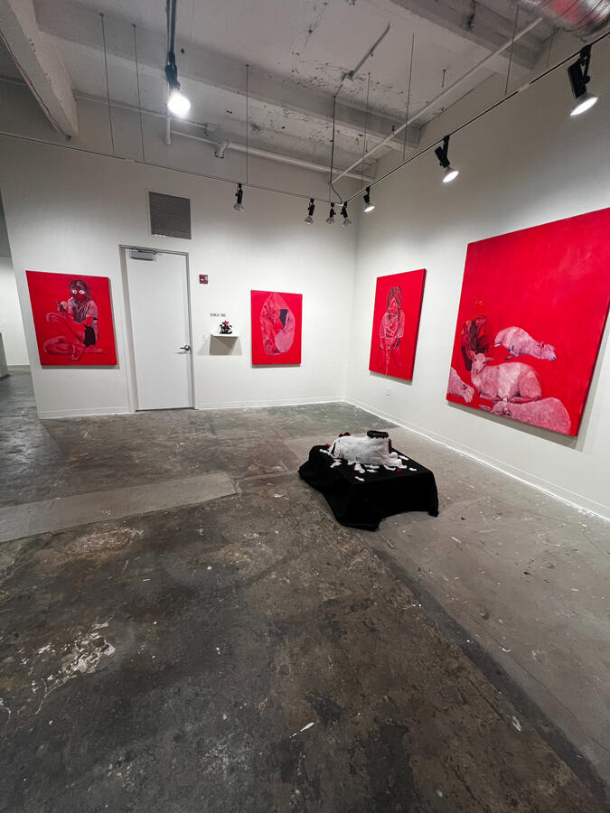 Thesis show overlook